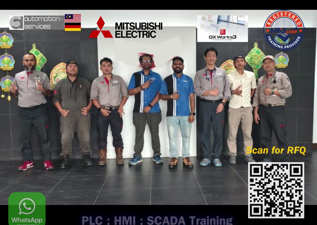 Mitsubishi FX5U PLC & HMI Training Highlights: Kota Kinabalu, Sabah