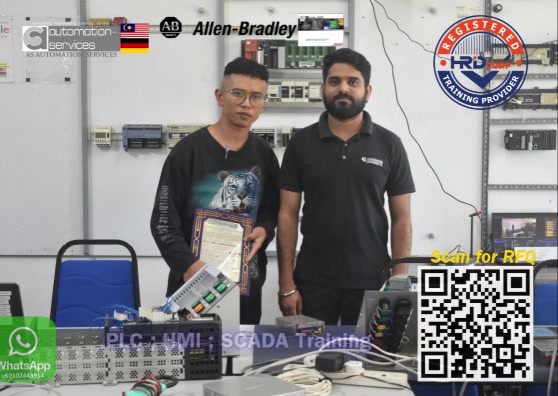 3-Day Allen Bradley CompactLogix & ControlLogix PLC, HMI & SCADA Personal Training Completed