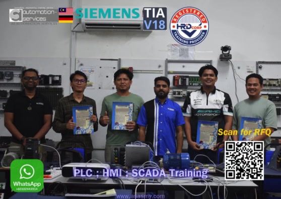 Siemens S7-1200 PLC & HMI Training – October 2025 Session Highlights