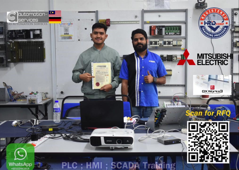 5-Day Mitsubishi PLC & HMI Training with Real Industrial Outcomes