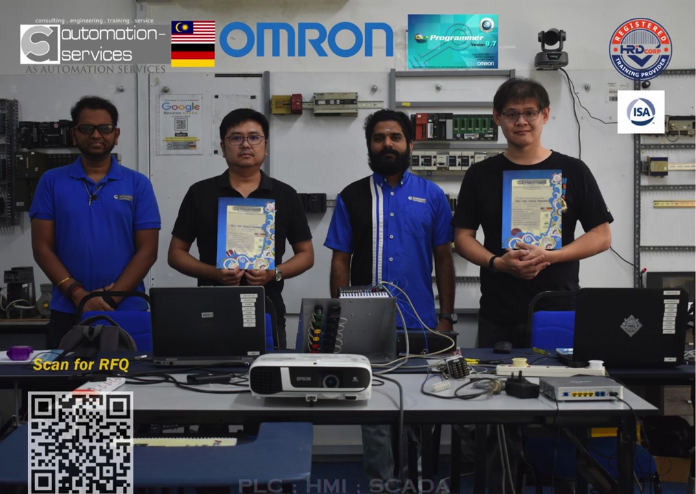 Advancing Industrial Skills with Omron PLC & HMI Training