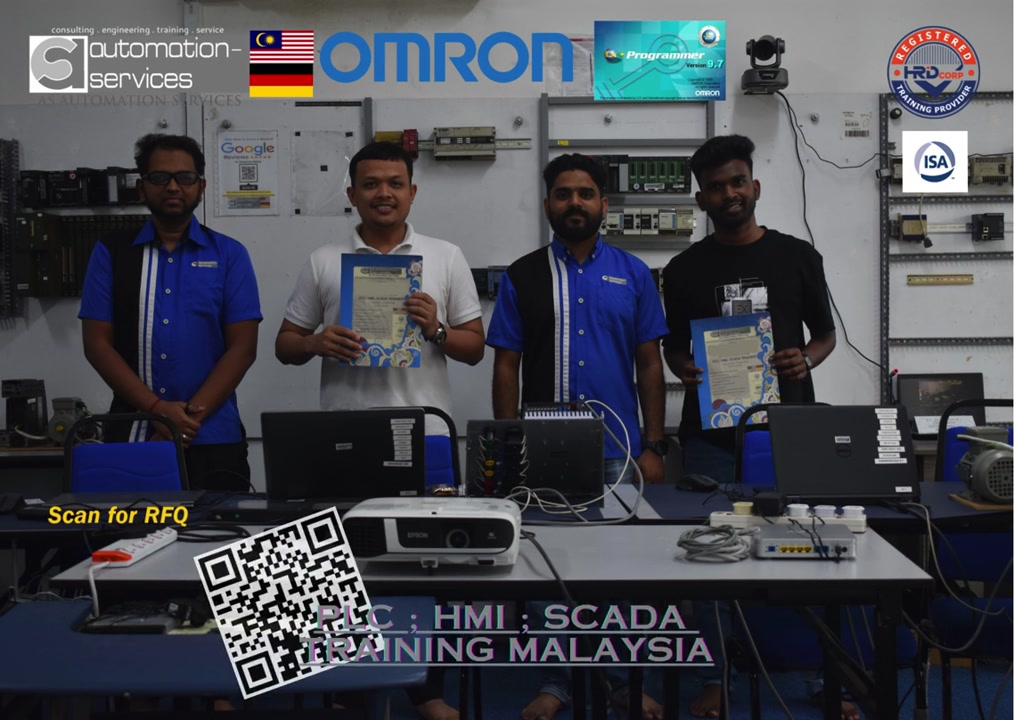 Omron PLC & HMI Training | 5 Days Intensive | HRDCorp Claimable