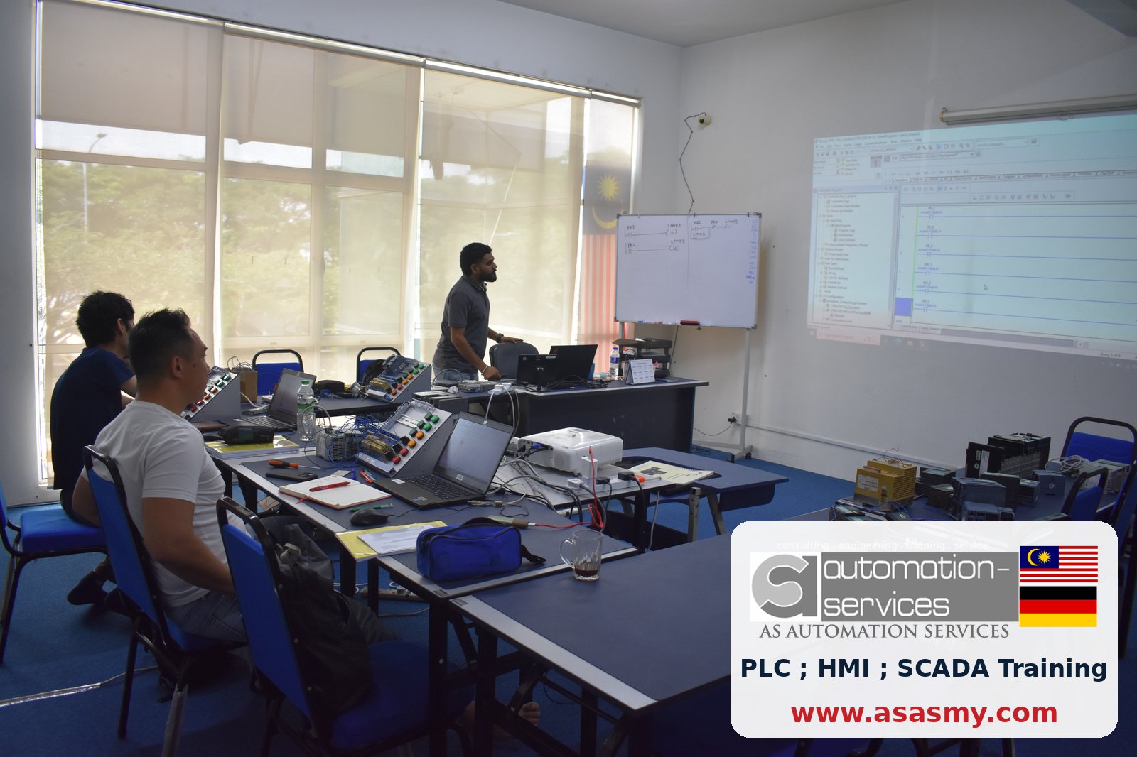 Eight Days, Two PLC Brands: Allen-Bradley and Siemens for Agriculture Automation — training photo