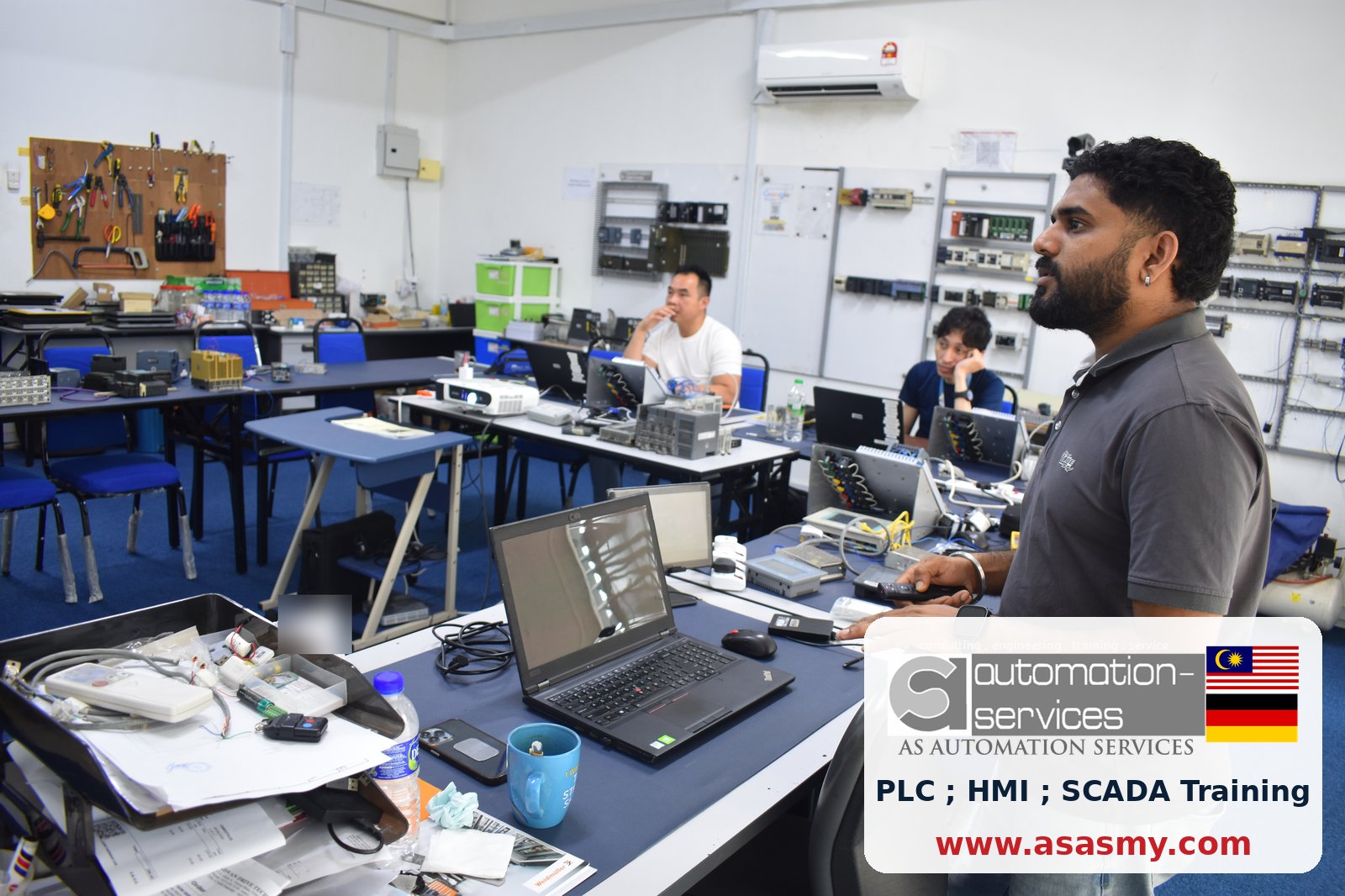 Eight Days, Two PLC Brands: Allen-Bradley and Siemens for Agriculture Automation — training photo