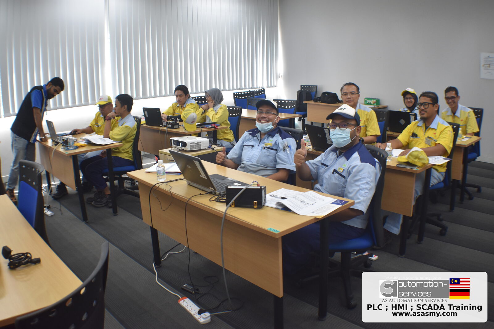 Omron CP1E & Keyence KV-16DR — 4-Day Dual-Brand PLC Training (July 2026) ⚡ — training photo