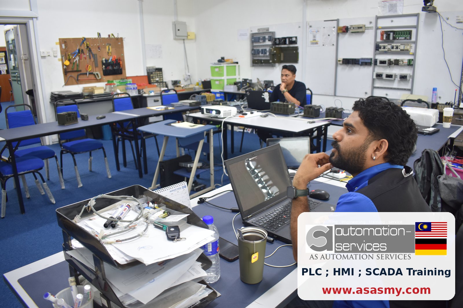 Siemens S7-300 & S7-1200 with Simatic Manager V5.7 and TIA Portal V18 — 5-Day Intermediate-to-Advance PLC Training (August 2026) 🔧 — training photo