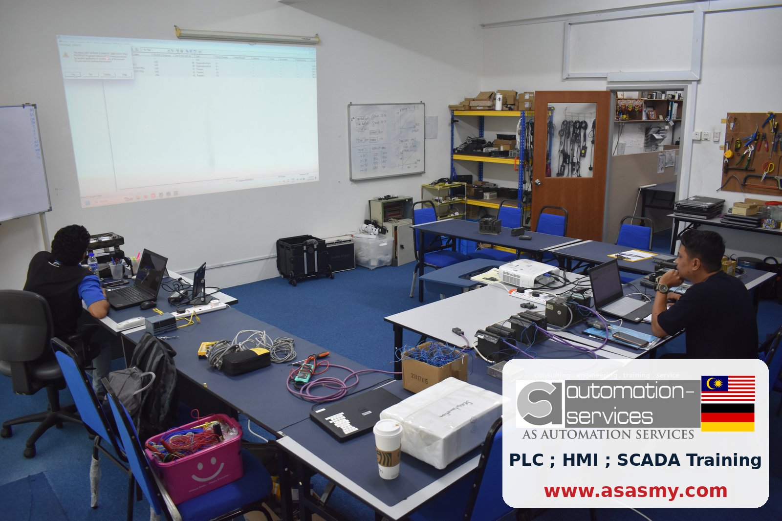 Siemens S7-300 & S7-1200 with Simatic Manager V5.7 and TIA Portal V18 — 5-Day Intermediate-to-Advance PLC Training (August 2026) 🔧 — training photo