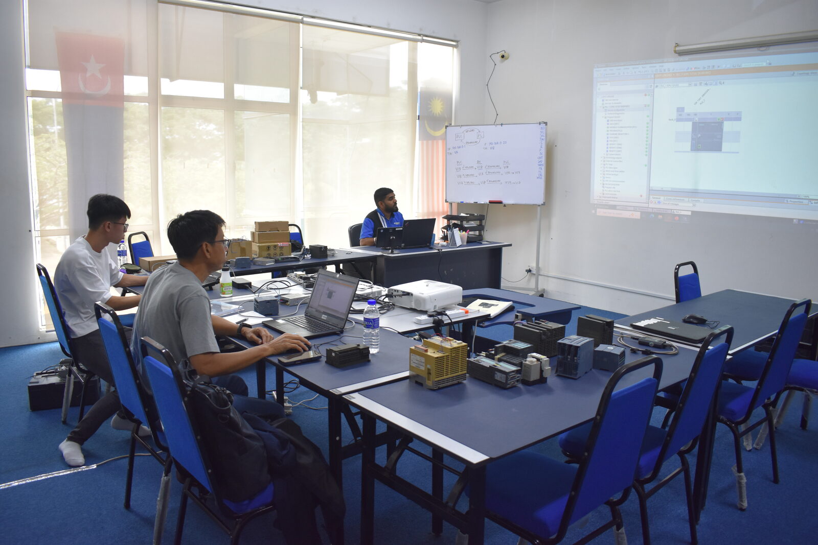 Siemens S7-1200 & TIA Portal V18 Training Completed — training photo