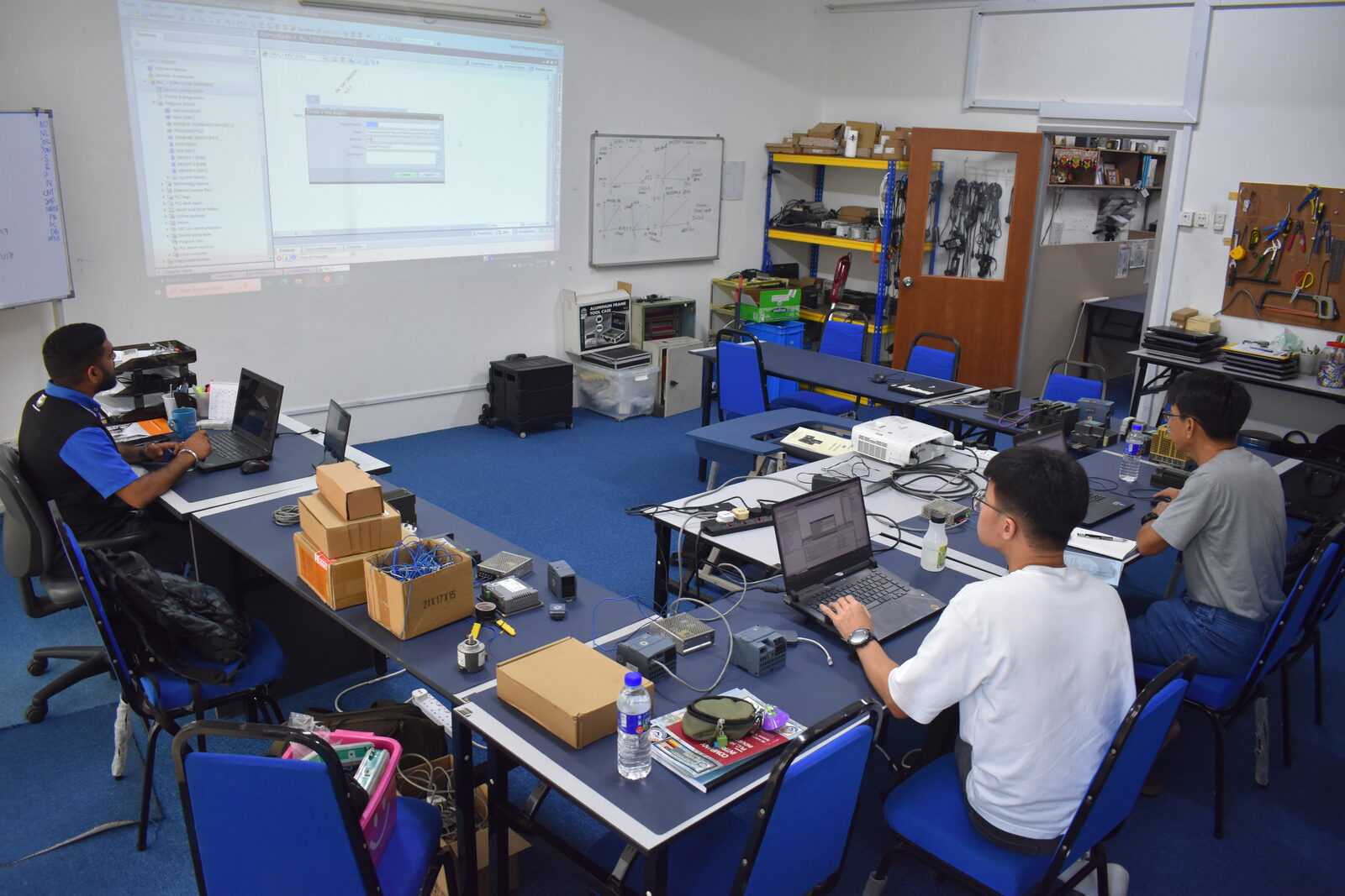 Siemens S7-1200 & TIA Portal V18 Training Completed — training photo