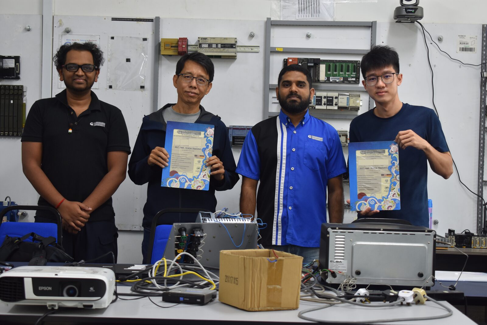 Siemens S7-1200 & TIA Portal V18 Training Completed — training photo