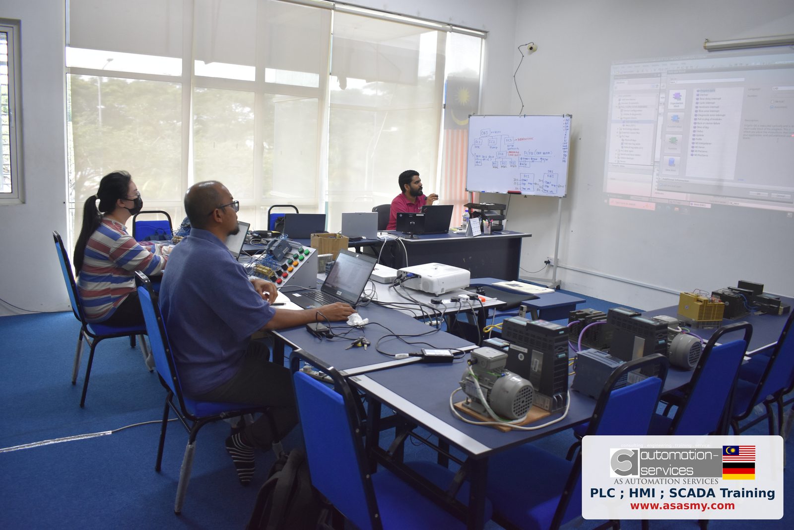 Siemens S7-1200, TIA Portal V18, KTP400, Webserver & OPC — 5-Day PLC & HMI Training (July 2026) ⚡ — training photo